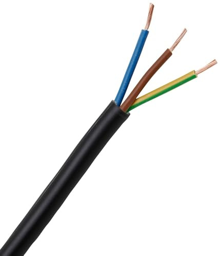 Kopp Conduite de Tuyau H05 VV-F 3G, 1 mm², 152425001