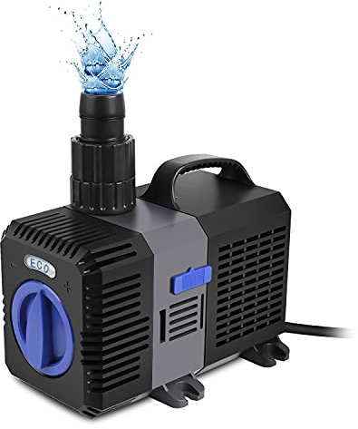 Forever Speed Super Eco Pompe de bassin, pompe à filtre, basse consommation, pompe à eau bassin koï, pompe ruisseau 8000L/H