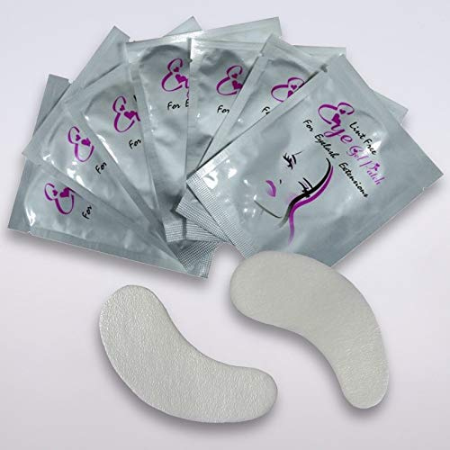 Ögonfransförlängning ögonkuddar | Hydrogel Gel Pads | Eye Gel Patch | Extensionpads | Luddfri | 10–1000 par, par: 50