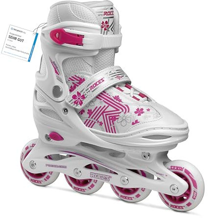 Roces Jokey 3:0 Inline Skates White-Pink 26