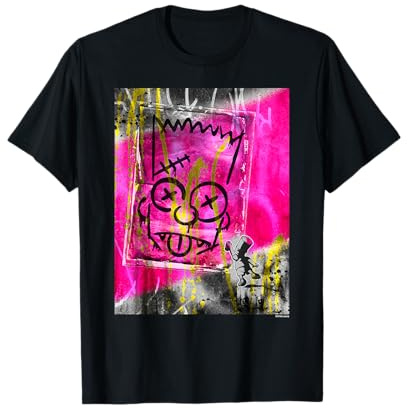 Los Simpson Bart Simpson El Barto Graffiti Camiseta