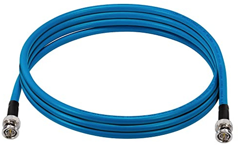 BINGFU BNC SDI Kabel BNC Stecker auf Stecker 3 m Belden 1694A Kabel | 75 Ohm Digitales Videokabel für HD-SDI/3G-SDI/6G-SDI, 1080P/4K-UHD Kameras, Monitore, Rekorder und Videogeräte
