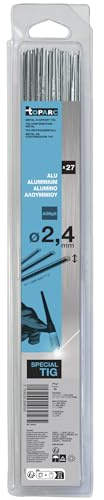 GYS, Métal d'Apport TIG, 27 Baguettes de Soudage Alu AlMg5/ER5356 Ø 2,4 mm x 0,33 m, Blister