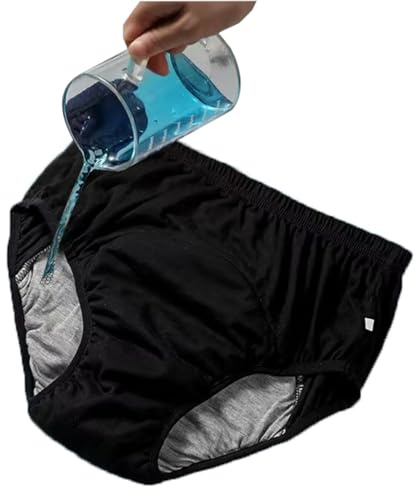 XWSM Biancheria Intima Incontinenza Mutandine Impermeabili Per Anziani Anziani E Donne Periodo Mestruale Slip A Prova Di Perdite Pannolini Riutilizzabili In Tessuto