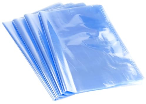 Fatiya Kit med 100 delar, 25 cm x 15 cm, klar värmekrympning, omslag, filmväska, värmeförsegling, väskor för packning, frakt, förvaring, nödvändigheter, tvål, pall, presentkorg, skokläder