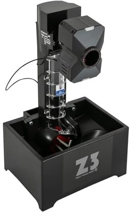 panfudongk Tischtennis Roboter Ballmaschine Tischtennismaschine Pingpongballmaschine mit Netz Fernbedienung Trainingsgerät für Sportgeräte 10 programmierbare Modi 36W Leistung geeignet