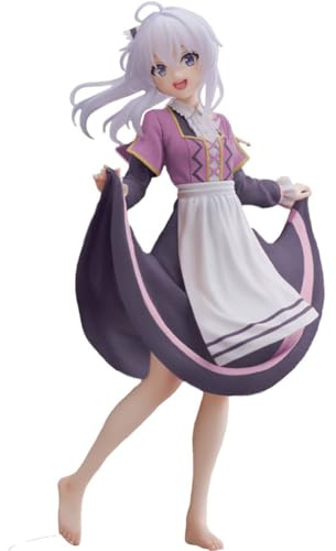 Zhongkaihua Elaina Anime-Figur 18cm Tritt auf Trauben Modellierung Anime-Modell Statue Sammlung Tischornament Geschenk für Fans
