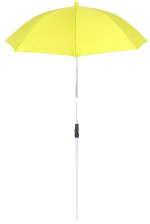 Sharplace Pflanzenschirm Pflanzenschutzhülle für Gartenbeete, Verstellbarer Sonnenschirm, Gartenschirm Outdoor-Schutzhülle für Topfpflanzen, Bonsai, Garten, Gelb