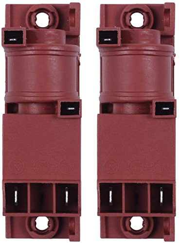 ISTOVO 2X Ac220V Stufa A Gas AC Pulse Safe Accenditore Ad Impulsi Efficiente 2 Terminali con Due Uscite Connessioni Stufa Forno A Legna Europea