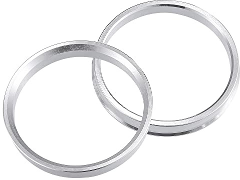 HFGDRH Anello Centratura Cerchione, 4 Pezzi da OD 74,1 mm a ID 65, Anelli di centraggio for mozzo Auto Distanziali for Foro Ruota(73.1-65.1mm)