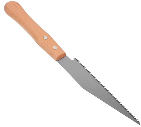 IWOWHERO Serrucho Japonés Pequeño de Mano para Madera con Dientes Finos y Mango Ergonómico para Proyectos de Bricolaje y Cortes Precisos Carpintería Doméstica