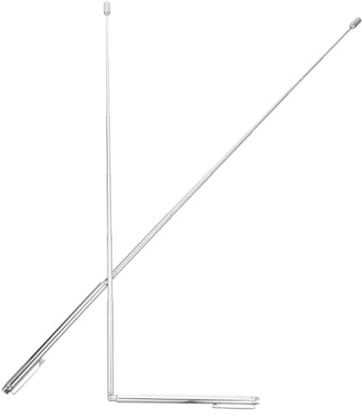 Levemolo Baguettes de Sourcier en Acier Inoxydable Rétractables, Outil de Détection Portable pour Jardin et Camping, Longues Baguettes Flexibles pour Radiesthésie Extérieure, Matériel