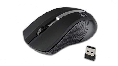 Optical Wireless Radio Mouse USB Wireless Cordless Mouse Ergonomic Without Cable 2,4 GHz DPI with Nano Receiver for Laptop Notebook PC Computer Office - silverware