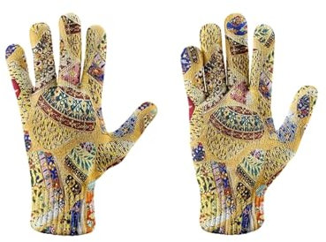 Thermo-Strickhandschuhe – Buntes Onyx-Muster, Bedruckte Handschuhe, Damen Und Herren, Outdoor-Touchscreen, Radfahren, Jogging-Handschuhe, Herbst-Winter-Warme Handschuhe, Stil 2, Einheitsgröße
