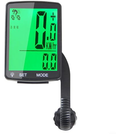 HOHOVYVY Bicycle computer, bicycle accessories, bicycle computer, wireless bicycle speedometer, speed/odometer display