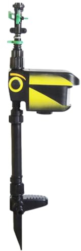 Cat Sprayer - Solar Power Motion Detector repellents, Automatic Water Device | Outdoor Lawn Defense System, Durable ABS controls Tool for Farm Safety, Humane Irrigation Protection for Garden