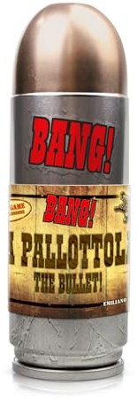 DVGiochi - BANG! La Pallottola - Edizione Deluxe - BANG! - Multicolore - 220 carte 56x87mm