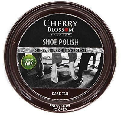Cherry Blossom Traditional polish 50ml tins for smooth leather Shoes Boots