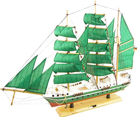 osters muschel-sammler-shop Schiffsmodell Alexander von Humboldt I - Maße B70/H55/T14 / Segelschiff/Modellschiff/Standmodell/Modellsegelschiff