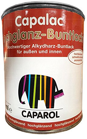 Caparol Capalac Seidenmatt Buntlack 750ml RAL 7016 Antrazitgrau