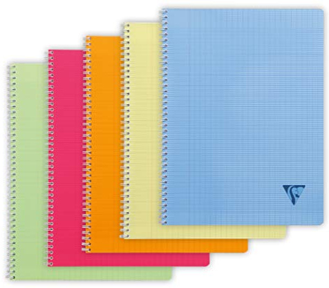 Clairefontaine 328315C Spiralheft Linicolor A4+ 50 Blatt Seyes sortiert