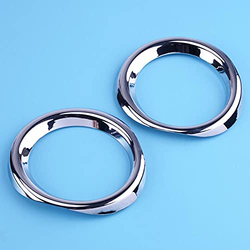 KDABJD Car Front Fog lamp Shade,1 Pair Left and Right Paste Type Car Fog lamp Cover,Car Decoration,for Toyota C-HR 2016-2018