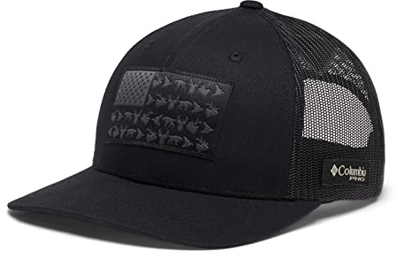 Columbia PHG Game Flag Mesh Snap Back Cappellino, Nero, Taglia Unica Unisex-Adulto