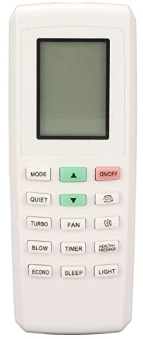 Annadue Mando a Distancia de Aire Acondicionado para Gree, Mando a Distancia Universal de Repuesto para Aire Acondicionado para Gree YV Series, para YV1FB7 YV1FB7F YV1L1 GWC36LB D3NNB2A, Etc.