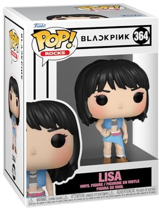 Funko Pop! Rocks: Blackpink - Lisa - Vinyl-Sammelfigur - Geschenkidee - Offizielle Handelswaren - Spielzeug Für Kinder und Erwachsene - Music Fans - Modellfigur Für Sammler und Display
