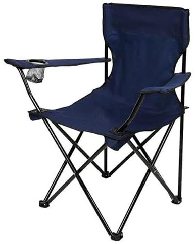UTOQIA Klappstühle Camping Campingstuhl Camping-Klappstuhl Mit Armlehnen, Tragbare Bank Für Angeln, Strand, Garten, Touristen-Lounge-Hocker Angelstuhl Camping Stuhl (Color : A, Size : 50 * 50 * 80cm)