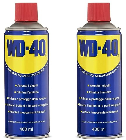 WD-40 lubrificante Spray, Marrone, 400 ml (Confezione da 2)