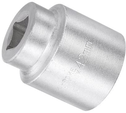 CoCud Punta Impatto 12 Punti Attacco Quadrato 3/4 Pollici Acciaio 45# | Presa 42mm, Bussola Standard Impatto Angoli Arrotondati, Riparazioni Generali