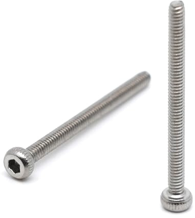20x Vis CHC M2.5 x 25mm inox - Vis BTR en Acier Inoxydable A2 Six pans Creux Tête Cylindrique - DIN 912 tête ronde pour rondelle et écrou 2.5x25