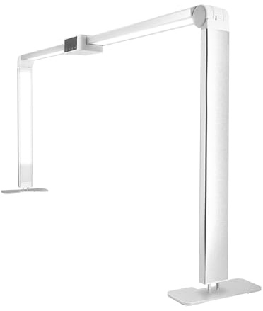 wenxintek Lampe de Table pour Ongle,Lumière de Bureau Pliable pour Ongles,Lampe Extension de Cils écran Tactile pour Manucure,3 Modes de Couleur & Luminosité Réglable