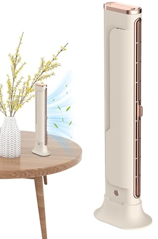 Enfriador de aire personal – Ventilador portátil de tres velocidades, circulador de aire recargable por USB, dispositivo de refrigeración compacto, diseño de mesa ligero | Compañero de refrigeración