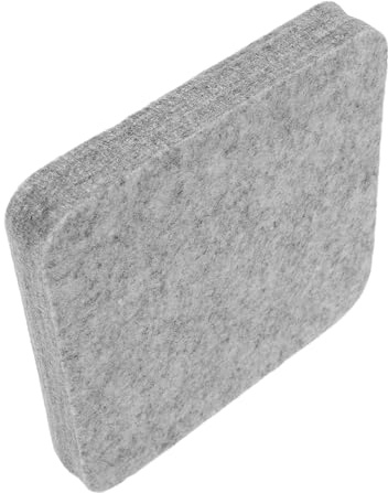 UKCOCO Almohadilla de Fieltro de Aguja Base Cuadrada Gruesa para Manualidades DIY Tapete de Trabajo de Fieltro de Lana Natural de Alta Densidad para Precisión y Comodidad