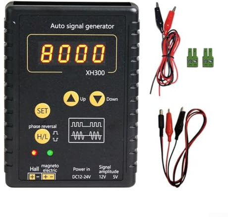 XH300 Generatore di Segnale per Auto per Sensore Hall, Sensore Magnetoelettrico, Simulazione di Segnale Albero Motore e Albero a Camme, Tensione Regolabile 5V/12V