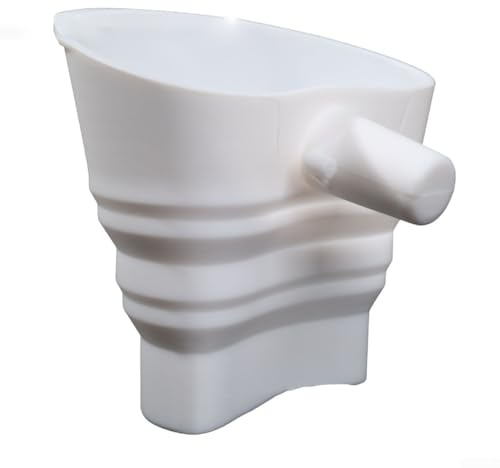babominimer Imbuto pieghevole in silicone per frullatore, facile da versare, compatibile con miscelatori a pavimento, lavabile in lavastoviglie, per uso alimentare, (verde)