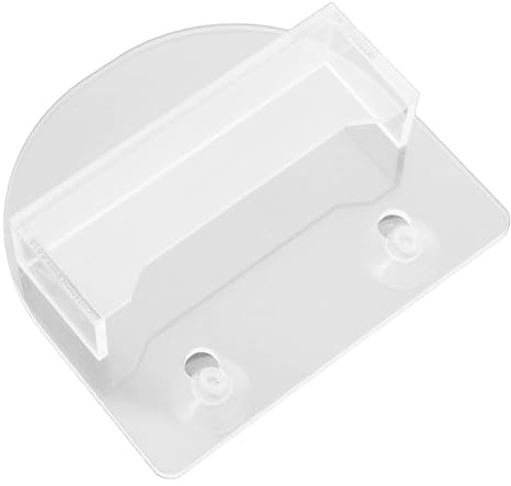 KOMBIUDA Acryl Wandorganizer Kartenhalter an Wand aus Transparentem Acryl mit Saugnäpfen Fenster und Wandmontage für Visitenkarten Büro Ausstellungen Laden
