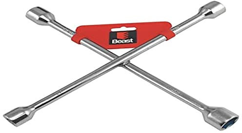 BEAST Croix démonte roue 17-19-22 mm et 13/16 pouce, Wrench, Wheel Wrench, Auto