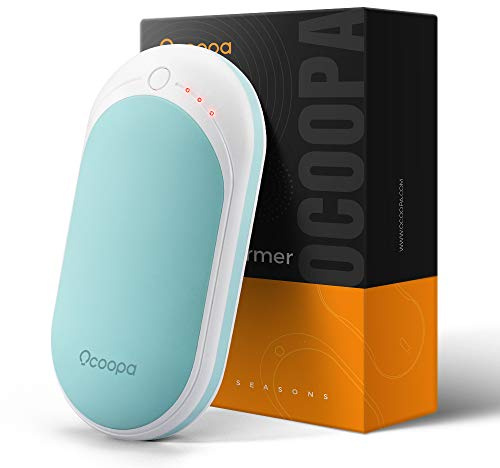 OCOOPA HotPal Rechargeable Hand Warmer, 5200mAh Electric Handwarmer,Portable Pocket Heater, Heat Therapy Great for Raynauds, Hunting, Golf, Camping, Women Mens Gifts