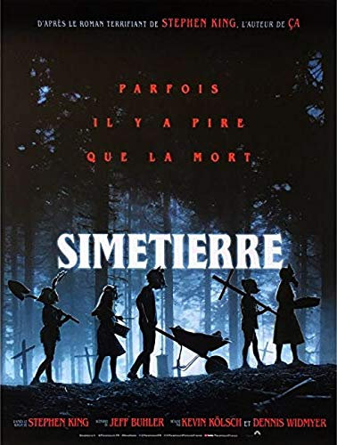 Simetierre Kinoplakat, originell, klein, 53 x 40 cm