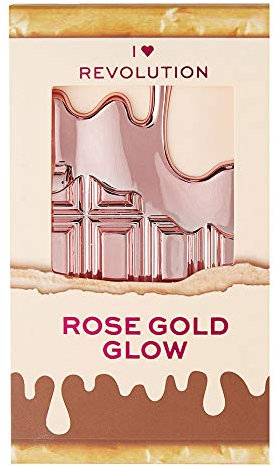 I Heart Revolution - Makeup Palette - Rose Gold Glow - Mini Chocolate Palette