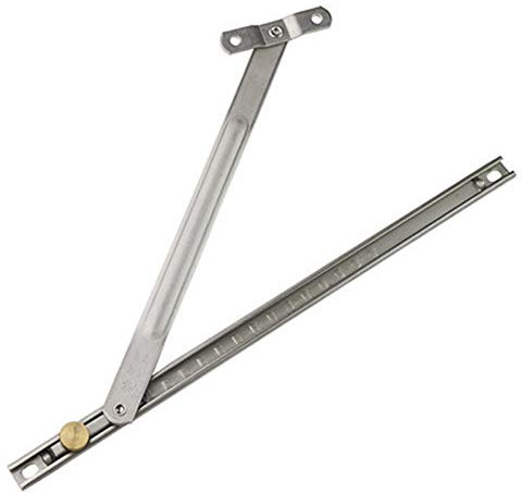 Fensterriegel Kipp-Regler 2pcs Window Brace by Wind Bracing Bracket Window Pole Teleskop Launch Limiter Locator