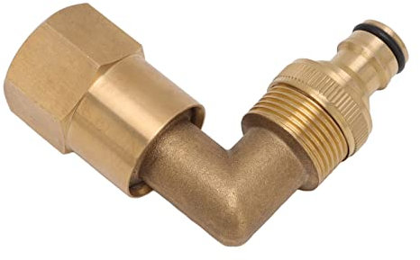 Tbest Contor Schlauch-Winkelverschraubung B 3 4 Zoll Innengewinde Universal-Roon-Rohr-Winkelstück EIN Gutes Nippel-Set für Wasser- und Hausgartenarbeiten