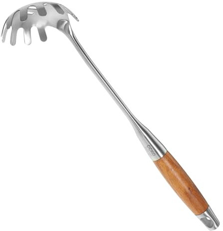 Cabilock Cuillère à Spaghetti Acier Inoxydable Pince à Pâtes Pratique Pour Servir Nouilles Et Salades Ustensile De Cuisine Résistante Et Facile à Nettoyer