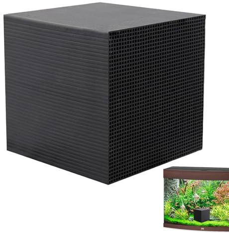 Mxshc Aktivkohle Wasserfilter Aquarium Wasserfilter Würfel Wasserreinigung Cube Wasserreinigungsfilter Aquarium Filtermaterial Aquarium Filter Zubehör Für Öko-Aquarium