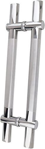 LXWKAI Poignée de Porte en Verre de Salle de Bain, Boutons en Acier Inoxydable, pièces de Rechange pour Cabine de Douche, Barre de Serviette Interne/Externe (Taille : 500 mm)
