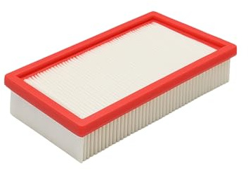 Nispira VF130H Flat Pleated Paper Filter compatible with Bosch VAC090A or VAC140A Dust Extractors, 1 Pack