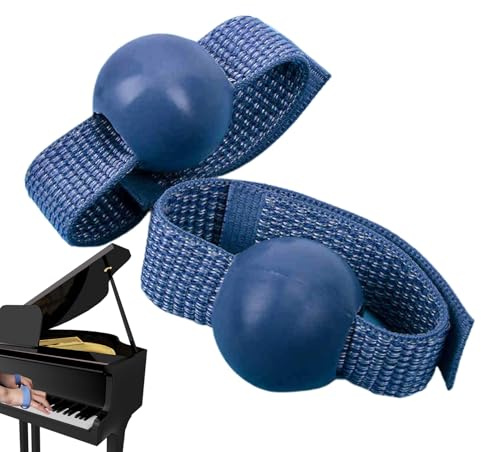Klavier Finger Trainer - Handhaltungs-Hilfe Für Klavierspieler - Trainingsgerät Mit Handflächenauflage & Silikon-Fingertrainer Für Kinder, Anfänger & Fortgeschrittene